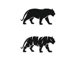 Minimal Tiger Icon vector