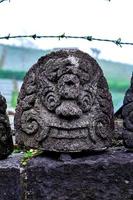 SCULPTURES - Reliefs of historical relics around the western slopes of Mount Lawu, estimated to have been built around the 14th-15th century AD. photo