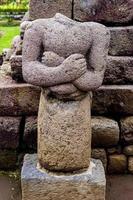 SCULPTURES - Reliefs of historical relics around the western slopes of Mount Lawu, estimated to have been built around the 14th-15th century AD. photo