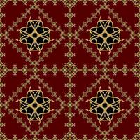 Elegant Geometric Seamless Pattern with Tribal Shape. Designed in Ikat, Boho, Aztec, Folk, Motif, Luxury Arabic Style. Ideal for Fabric Garment, Ceramics, Wallpaper. Vector Illustration.