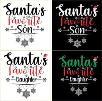 Christmas typography t shirt design vector