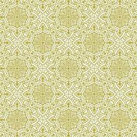 golden line pattern unique traditional ethnic background vector