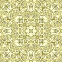 golden line pattern unique traditional ethnic background vector