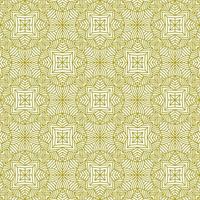 golden line pattern unique traditional ethnic background vector