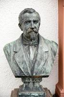 Friedrichsdorf, Germany, 2014. Bust of Fred Garnier in Friedrichsdorf photo