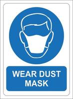 work safety sign vector design