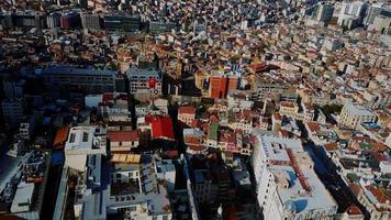 paisaje urbano estambul, turquía. foto a vista de pájaro