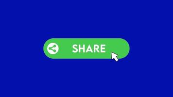 elegante youtube-share-button-animation video