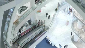 Escalators inside central world department store video