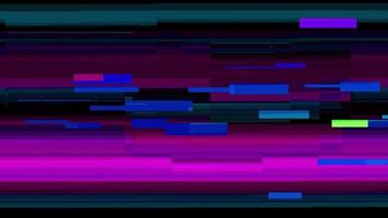 Hacken eines Computernetzwerks. Glitch-Effekt-Hintergrund. Verzerrung des digitalen Stroms video