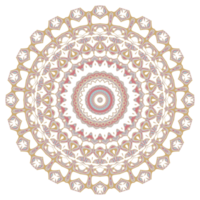 mandala de ornamento floral abstrato png