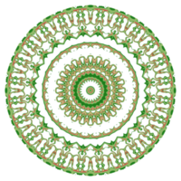 ilustração de mandala de flores png