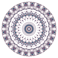 Circle floral pattern png