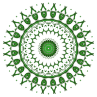 Mandala dekorative runde Verzierung png