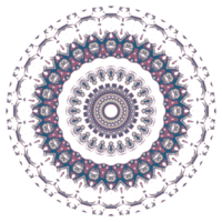 Circle floral pattern png