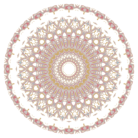 mandala de adorno floral abstracto png