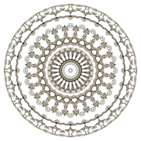 ilustración de círculo de mandala png