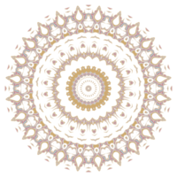 mandala ornement floral abstrait png