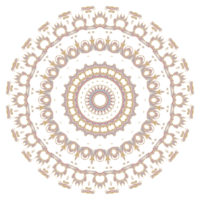 mandala ornement floral abstrait png