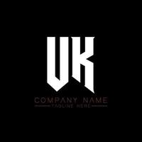 UK Letter Logo Design. Initial letters UK gaming's logo icon for technology companies. Tech letter UK minimal logo design template. UK letter design vector with white and black colors. UK