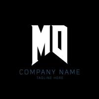 MD Letter Logo Design. Initial letters MD gaming's logo icon for technology companies. Tech letter MD minimal logo design template. MD letter design vector with white and black colors. MD