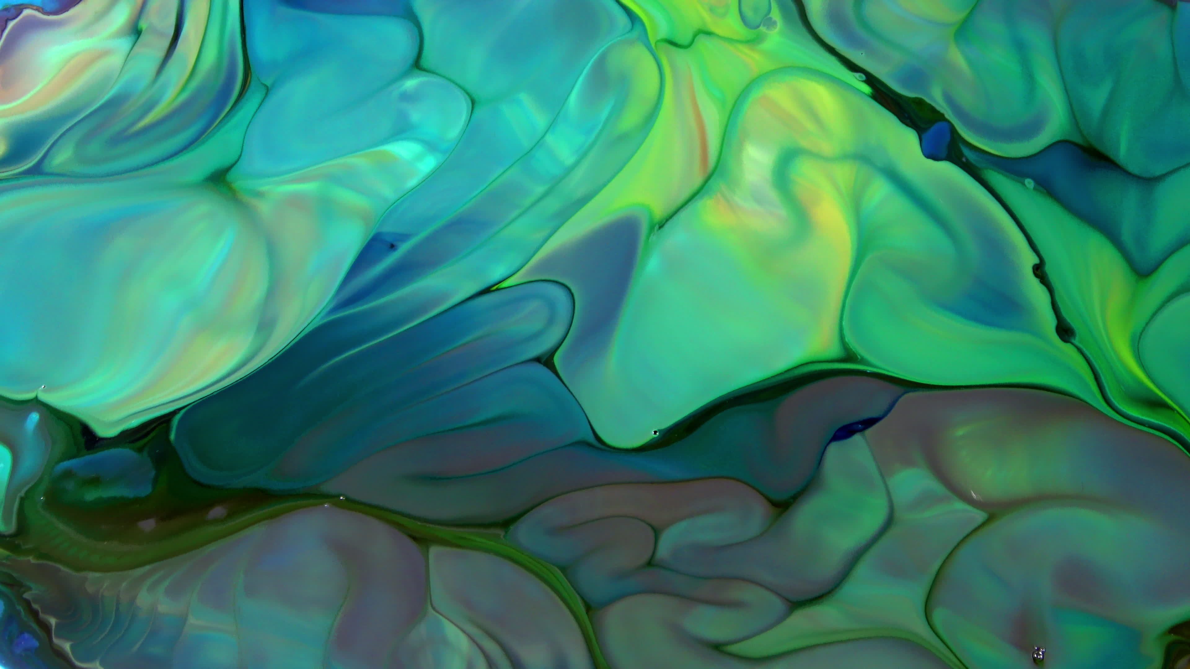 Colors Spreads on a Water 11787440 Stock Video at Vecteezy