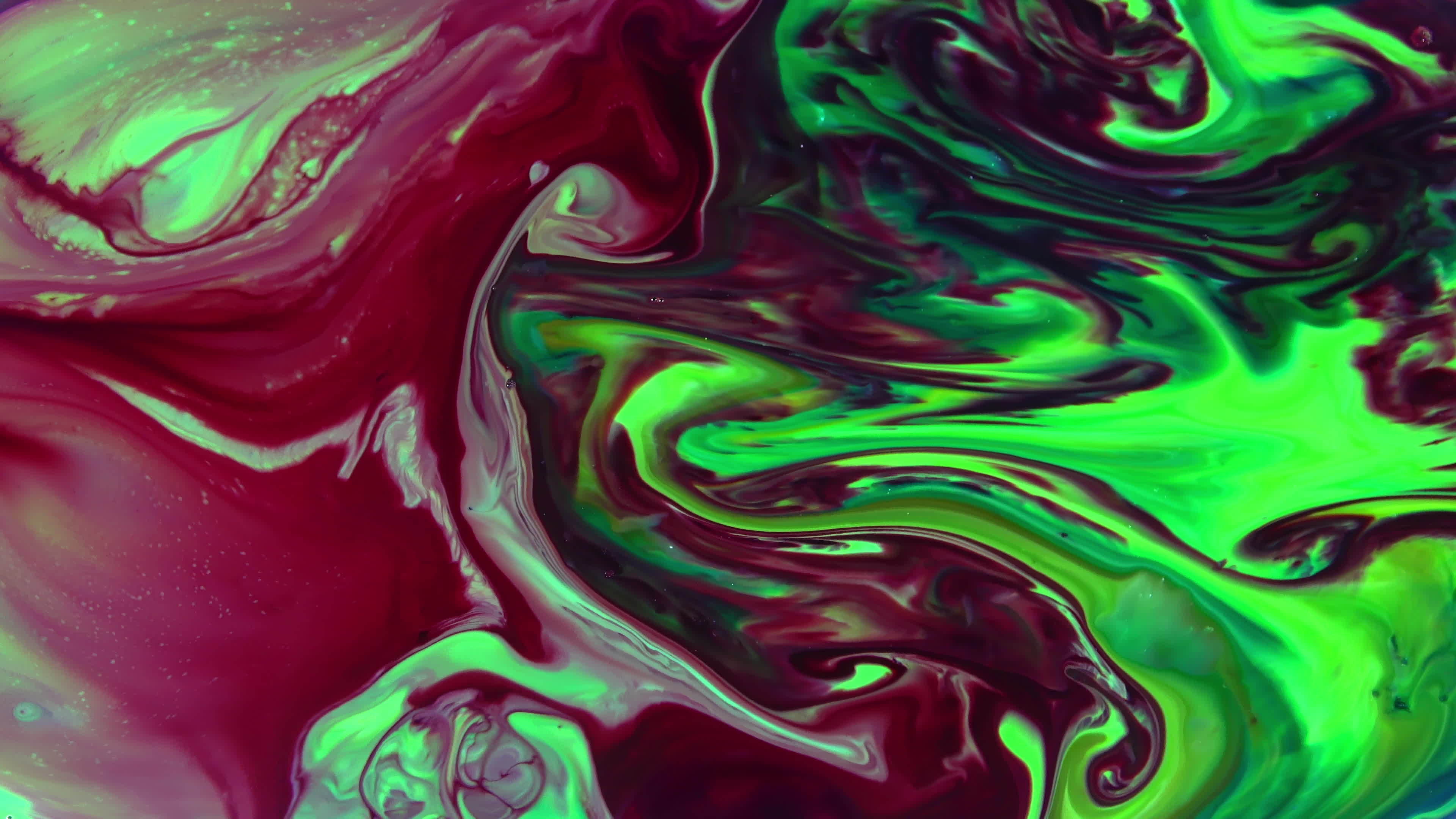 Colors Spreads on a Water 11787448 Stock Video at Vecteezy