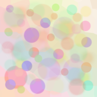 fundo de bokeh pastel macio colorido abstrato png