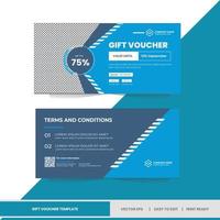 Gift Voucher Template - professional discount vector template - 04