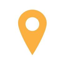 Travel Map pin sign location vector icon