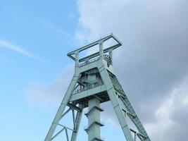 Old mine and the city of Bochum photo