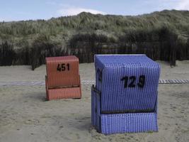 langeoog island in the north sea photo