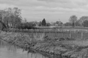 hiking in the german muensterland photo