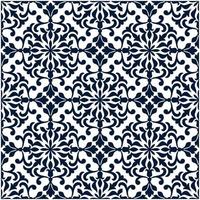 Ornamental openwork floral pattern background vector