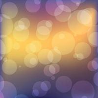 Abstract multicolored bokeh background with defocused circles and glitter. Decoration element for Christmas and New Year holidays, greeting cards, web banners, posters - Vector