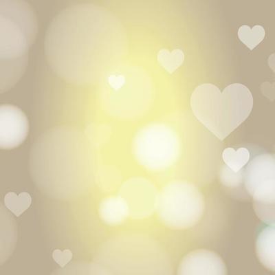 Abstract yellow bokeh background with defocused circles and glitter. Decoration element for Christmas and New Year holidays, greeting cards, web banners, posters - Vector
