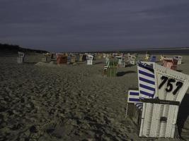 langeoog island in the north sea photo