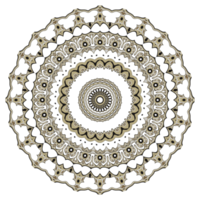 ilustração de círculo de mandala png