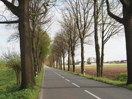 tiempo de primavera en weseke alemania foto