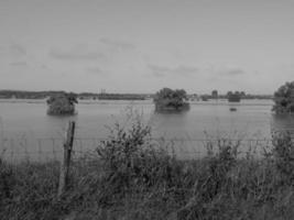 the river rhine in germany photo