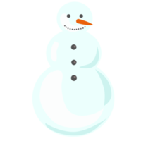 Santa's snowman ice png