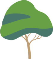 simplicity tree freehand drawing flat design. png