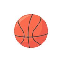 basketball popular sports and exercise Play by throwing the ball into the hoop to win. vector