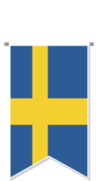 Sverige flagga i fotboll vimpel. png