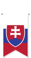 slovakia flagga i fotboll vimpel. png