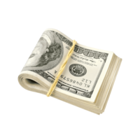 pile de dollars png