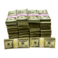 stack of dollars png