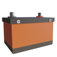 3D-Darstellung Batterie png