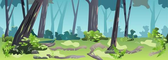 Forest Game Background vector