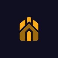 Unique Abstract Sale Icon and a House with Letter TA Logo for Real Estate Ideas vector